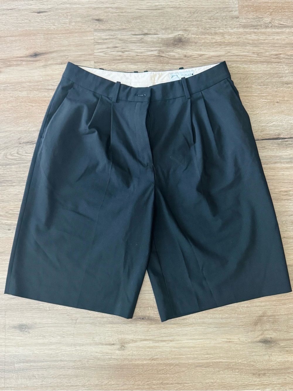 Zara Black Women's Shorts